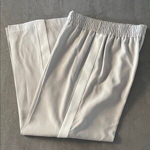 Zara Cream Wide Leg Pants